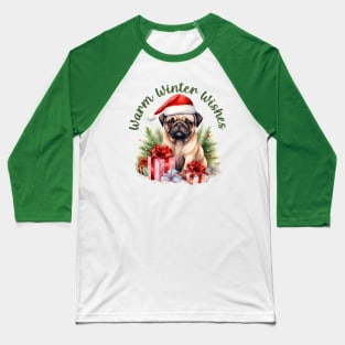 Warm Winter Wishes Baseball T-Shirt